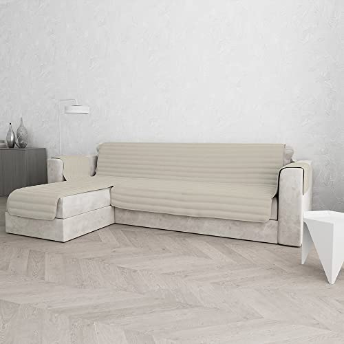Trendy Doubleface Couchüberzüge, Creme, 290cm von Italian Bed Linen