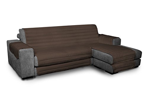 Trendy Doubleface Couchüberzüge, braun 290cm von Italian Bed Linen