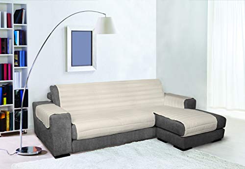 Trendy Doubleface Couchüberzüge, creme 240cm von Italian Bed Linen