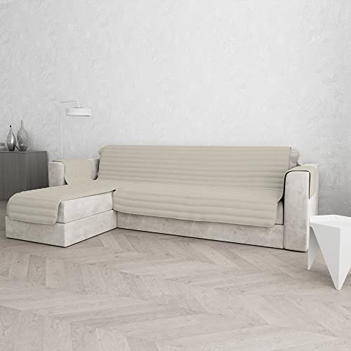 Trendy Doubleface Couchüberzüge, Creme, 240cm von Italian Bed Linen