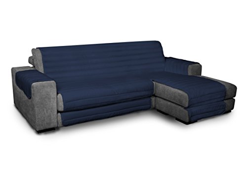 Trendy Doubleface Couchüberzüge, dunkel blau 290cm von Italian Bed Linen