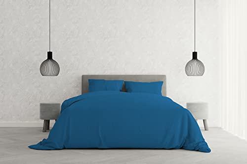 Italian Bed Linen Elegant Bettbezug, Luftraum blau, Doppelte von Italian Bed Linen