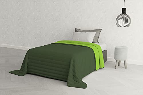Italian Bed Linen Estivo Einzelbett, Leinen, Grün, 170 x 270 cm von Italian Bed Linen
