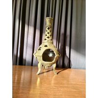 Vintage Messing Chiminea Kerzenhalter Pagota Garten Licht von ElegantBuyDesigns