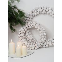 Handgefertigter Kranz Aus Getrockneten Kiya-Früchten Durchmesser 30cm 45cm Handgefertigter Kranz Aus Getrockneten Kiya-Früchten Durchmesser 30cm 45cm von ElegantLineDE