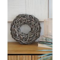 Handgefertigter Kranz Aus Getrockneten Kokosscheiben - 40 cm, Natürlicher Tür- Und Wandkranz Handgefertigter Kranz Aus Getrockneten Kokosscheiben - 40 cm, Natürlicher Tür- Und Wandkranz von ElegantLineDE