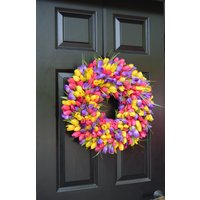 22-Zoll-Frühlingskranz - Muttertagskranz Frühlingsdekor Geschenk Zum Muttertag 22-Zoll-Frühlingskranz - Muttertagskranz Frühlingsdekor Geschenk Zum Muttertag von ElegantWreath