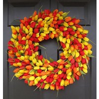 Tulpen Frühlingskranz Benutzerdefinierte Farben & Größen Tulpen Frühlingskranz Benutzerdefinierte Farben & Größen von ElegantWreath