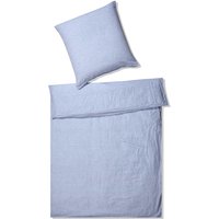 Elegante Bettwäsche "Breeze in Gr. 135x200 oder 155x220 cm", (2 tlg.), Bettwäsche in Halbleinen-Qualität, Bettwäsche mit Reißverschluss von Elegante