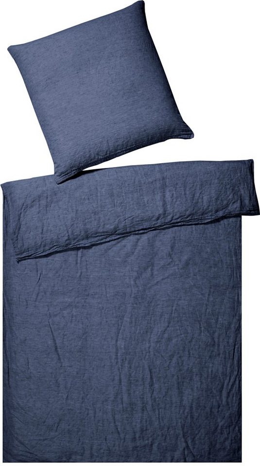 Elegante Bettwäsche Breezee, Halbleinen, 2 teilig, angenehmes Hautgefühl Elegante Bettwäsche Breezee, Halbleinen, 2 teilig, angenehmes Hautgefühl von Elegante