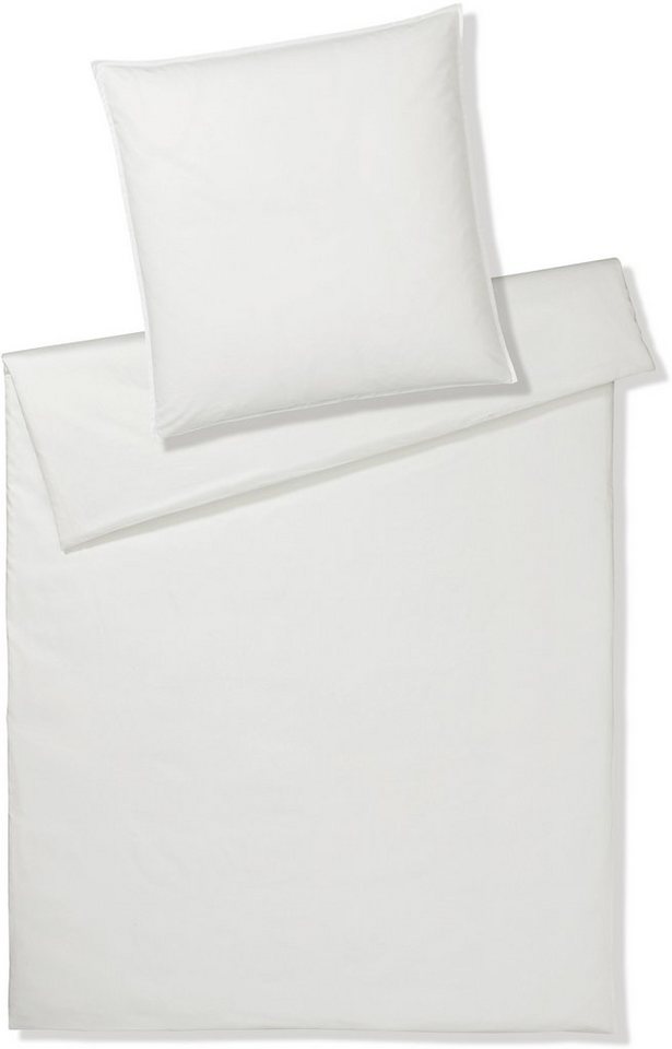 Elegante Bettwäsche Crisp, Washed Cotton, 2 teilig, angenehmes Hautgefühl von Elegante