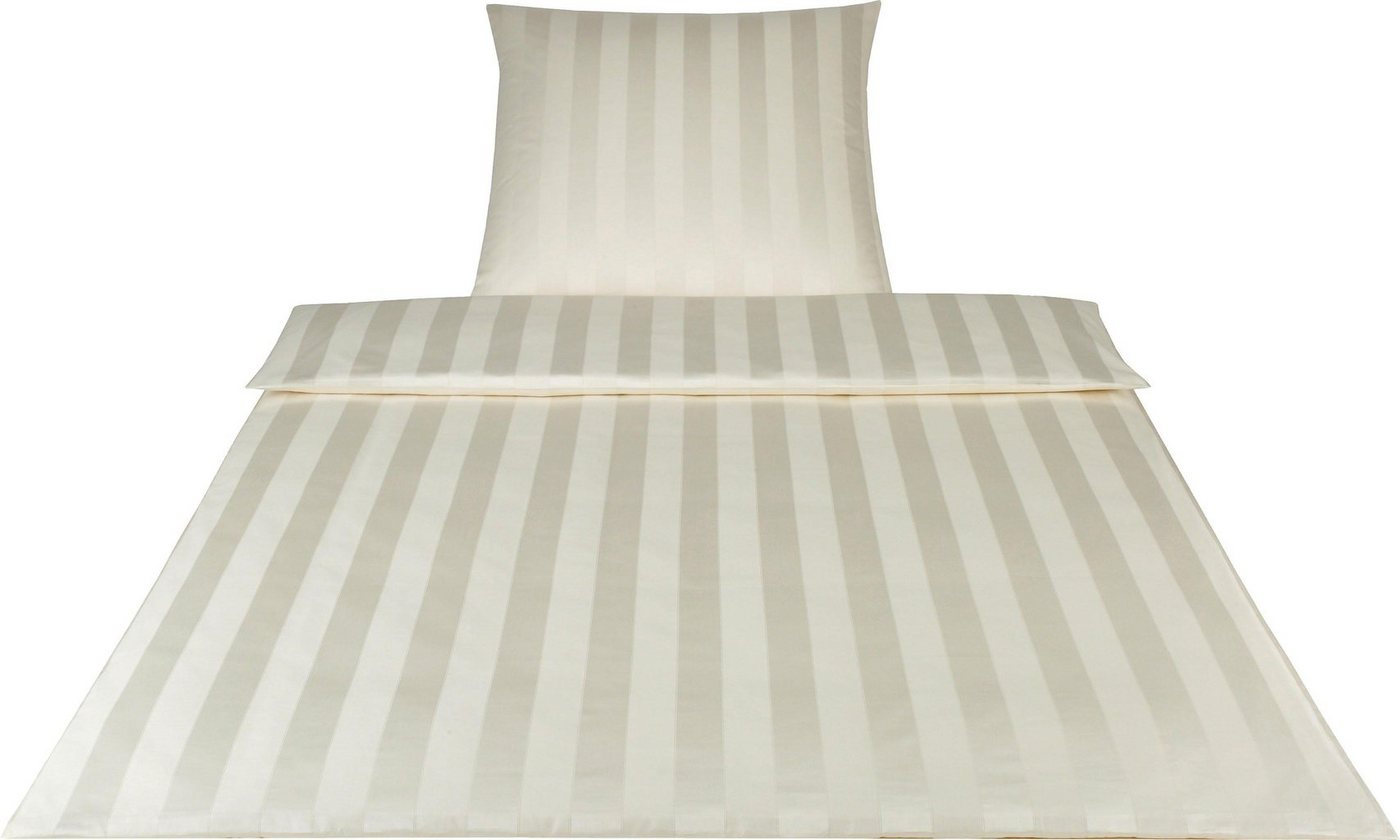 Elegante Bettwäsche Noblesse, Mako-Satin, 2 teilig, im modernen Streifendesign Elegante Bettwäsche Noblesse, Mako-Satin, 2 teilig, im modernen Streifendesign von Elegante