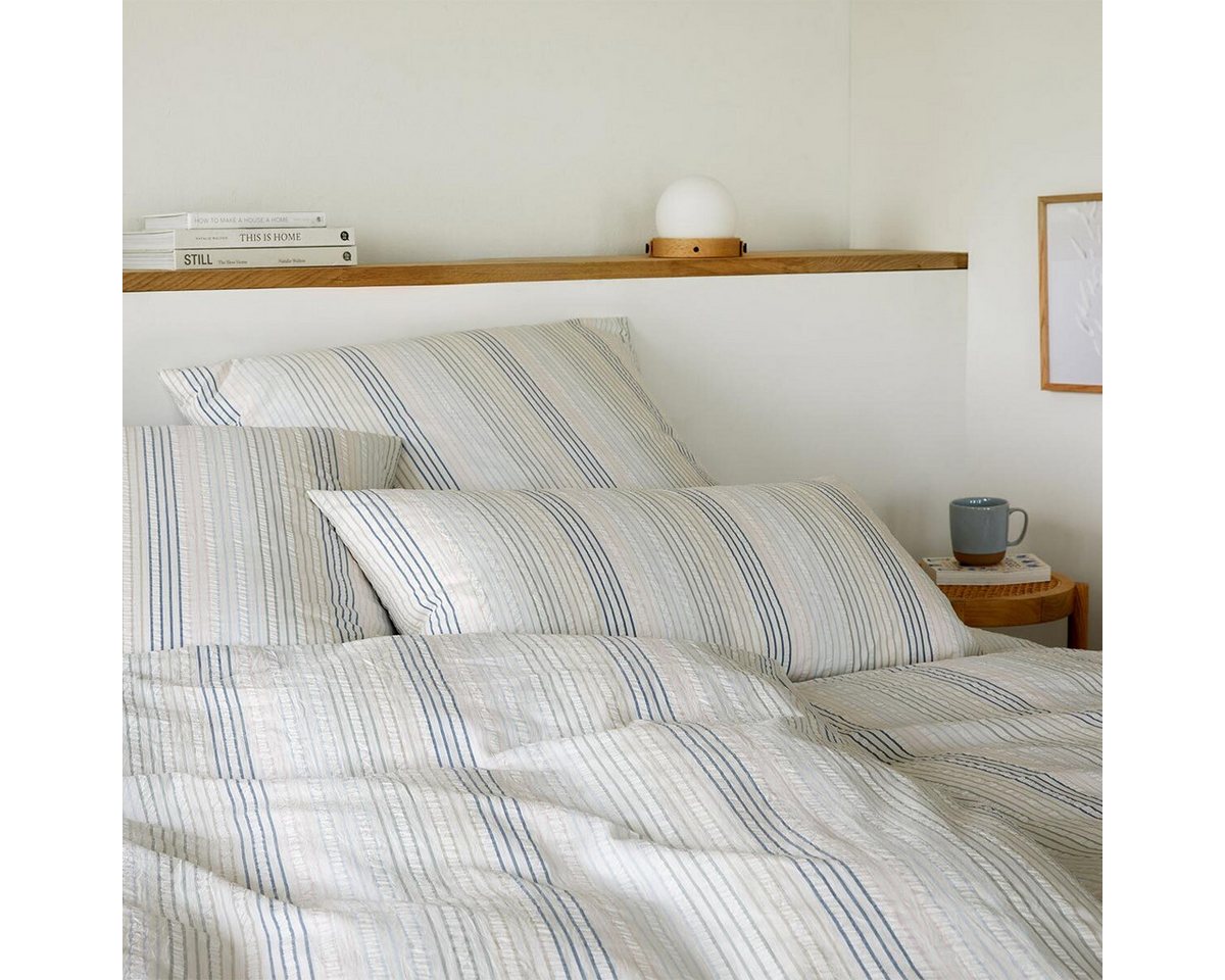 Elegante Bettwäsche, Seersucker, 2 teilig Elegante Bettwäsche, Seersucker, 2 teilig von Elegante