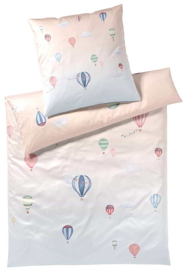 Elegante Bettwäsche Balloon, Mako-Satin, 2 teilig, angenehmes Hautgefühl Elegante Bettwäsche Balloon, Mako-Satin, 2 teilig, angenehmes Hautgefühl von Elegante