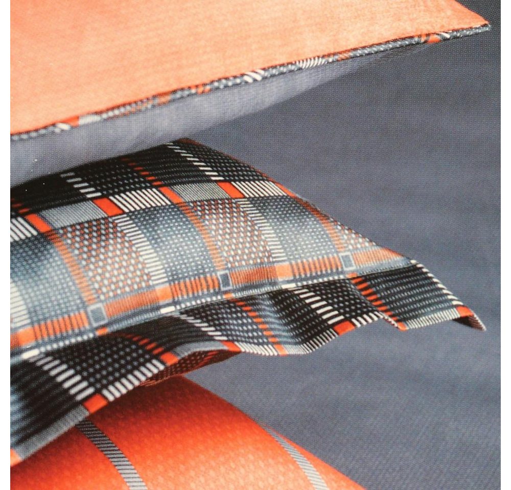 Elegante Bettwäsche Elegante Mako Satin Bettwäsche Quadro Zinnober-Platin 135 x 200 cm, Mako Satin, 2 teilig Elegante Bettwäsche Elegante Mako Satin Bettwäsche Quadro Zinnober-Platin 135 x 200 cm, Mako Satin, 2 teilig von Elegante