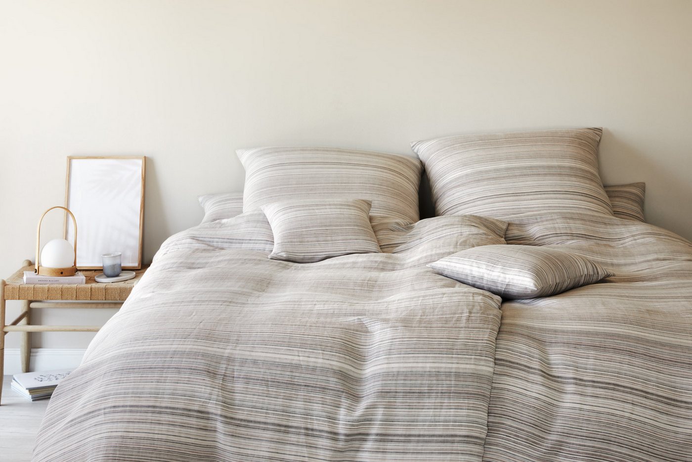 Elegante Bettwäsche Flair, Halbleinen, 2 teilig, angenehmes Hautgefühl Elegante Bettwäsche Flair, Halbleinen, 2 teilig, angenehmes Hautgefühl von Elegante