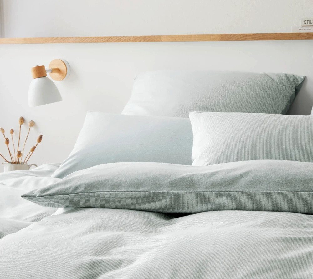 Elegante Bettwäsche Flanell Bettwäsche Tender Salbeigrün 135 x 200 cm, Soft Flanell, 2 teilig Elegante Bettwäsche Flanell Bettwäsche Tender Salbeigrün 135 x 200 cm, Soft Flanell, 2 teilig von Elegante