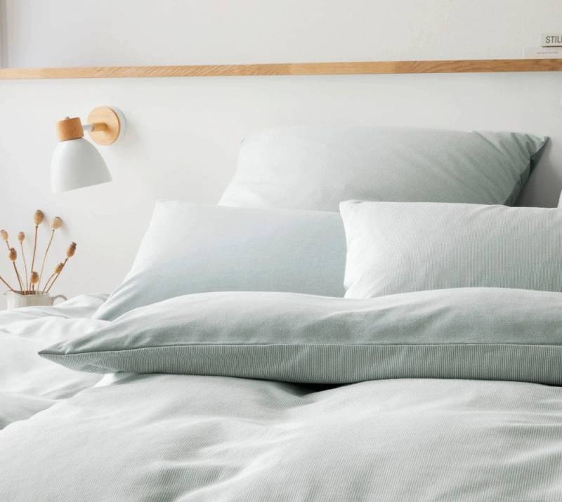 Elegante Bettwäsche Flanell Bettwäsche Tender Salbeigrün 135 x 200 cm, Soft Flanell, 2 teilig Elegante Bettwäsche Flanell Bettwäsche Tender Salbeigrün 135 x 200 cm, Soft Flanell, 2 teilig von Elegante