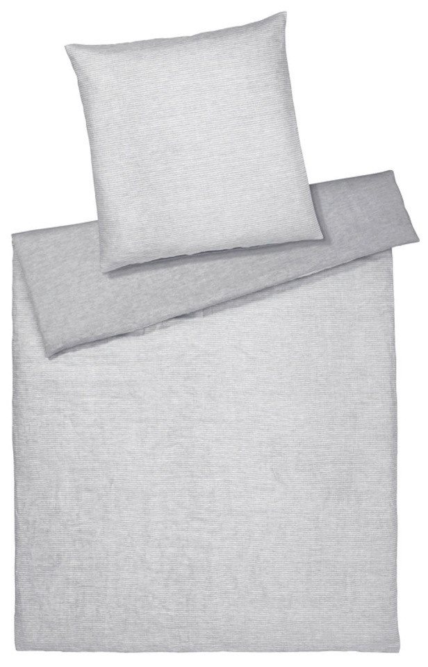 Elegante Bettwäsche Halbleinen Whisper Hellgrau 155 x 220 cm, Halbleinen, 2 teilig Elegante Bettwäsche Halbleinen Whisper Hellgrau 155 x 220 cm, Halbleinen, 2 teilig von Elegante
