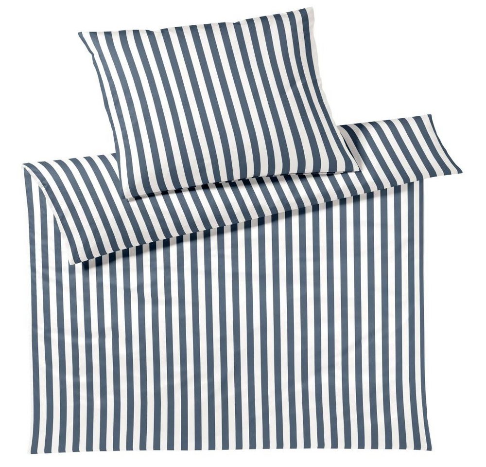 Elegante Bettwäsche Jersey Bettwäsche Straight Navy 135 x 200 cm, Jersey - Pflegeleicht, 2 teilig Elegante Bettwäsche Jersey Bettwäsche Straight Navy 135 x 200 cm, Jersey - Pflegeleicht, 2 teilig von Elegante