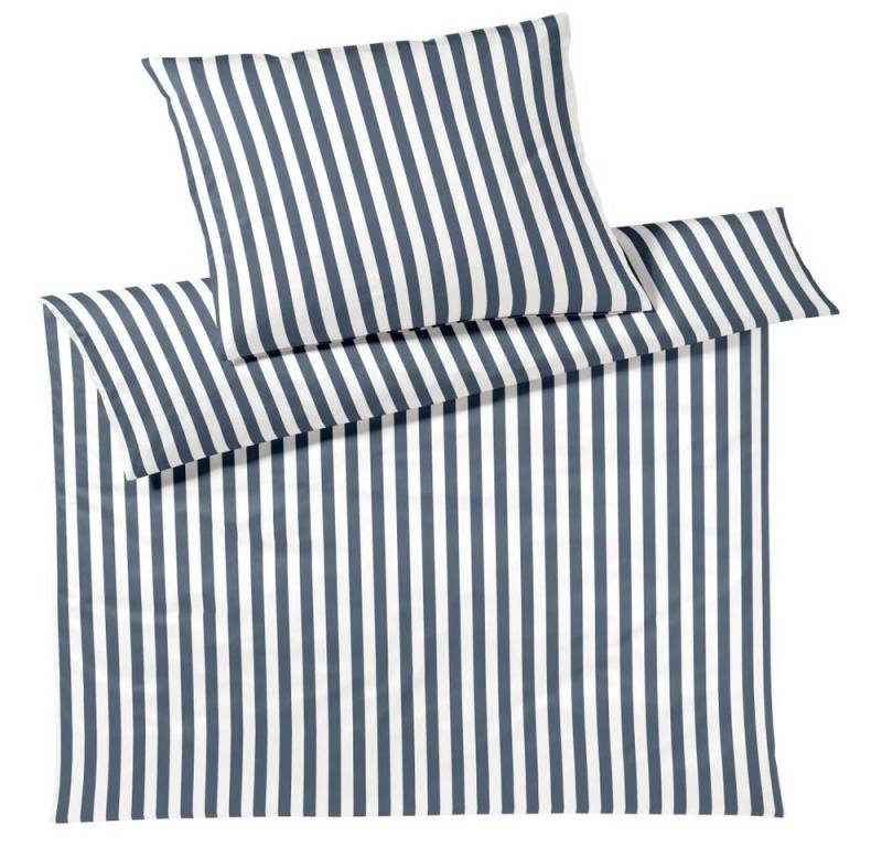 Elegante Bettwäsche Jersey Bettwäsche Straight Navy 135 x 200 cm, Jersey - Pflegeleicht, 2 teilig Elegante Bettwäsche Jersey Bettwäsche Straight Navy 135 x 200 cm, Jersey - Pflegeleicht, 2 teilig von Elegante