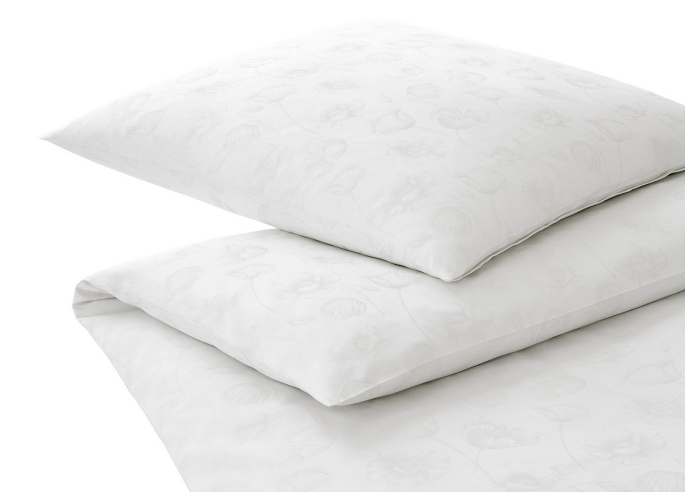 Elegante Bettwäsche Poppy, Jacquard-Satin, 2 teilig, angenehmes Hautgefühl Elegante Bettwäsche Poppy, Jacquard-Satin, 2 teilig, angenehmes Hautgefühl von Elegante