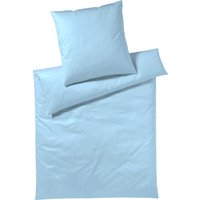 Elegante Bettwäsche "Solid in Mako Satin und Mako Jersey Qualität, 100% Baumwolle, Bett- und Kopfkissenbezug mit Reißverschluss, Satin mit seidigem Glanz, Sommerbettwäsche, ganzjährig einsetzbar", (2 tlg.) von Elegante