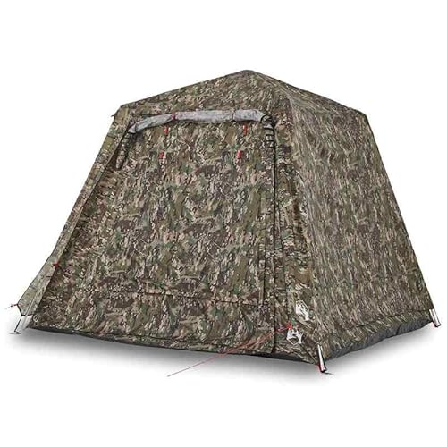 Angelzelt 4 Personen Tarnmuster Quick Release - Pavillon-Rahmen aus 190T Polyester mit PU-Beschichtung, ideal für Camping und Outdoor-Abenteuer Angelzelt 4 Personen Tarnmuster Quick Release - Pavillon-Rahmen aus 190T Polyester mit PU-Beschichtung, ideal für Camping und Outdoor-Abenteuer von Eleganz