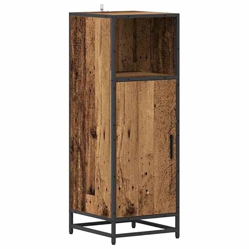 Badezimmerschrank aus Altholz 35x37,5x100 cm - Holzwerkstoff - Stilvoll & Platzsparend für kleine Badezimmer - Schrank mit 2 Türen & Regal Badezimmerschrank aus Altholz 35x37,5x100 cm - Holzwerkstoff - Stilvoll & Platzsparend für kleine Badezimmer - Schrank mit 2 Türen & Regal von Eleganz