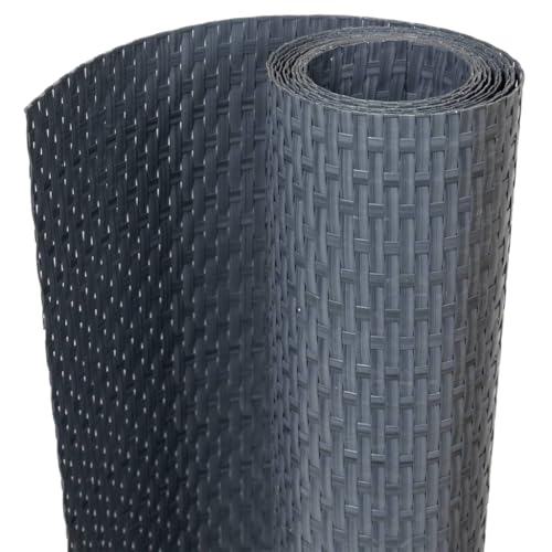 Balkon-Sichtschutz 10 STK. Anthrazit - Poly Rattan 255x19 cm | Dauerhaft & Witterungsbeständig | Privatsphäre für Terrasse & Garten | Einfache Montage Balkon-Sichtschutz 10 STK. Anthrazit - Poly Rattan 255x19 cm | Dauerhaft & Witterungsbeständig | Privatsphäre für Terrasse & Garten | Einfache Montage von Eleganz