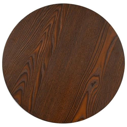 Bistrotisch Dunkelbraun 40 cm - Kleiner Tisch aus MDF für Küche, Balkon oder Café - Stabiles und langlebiges Design - Platzsparend für kleine Räume von Eleganz