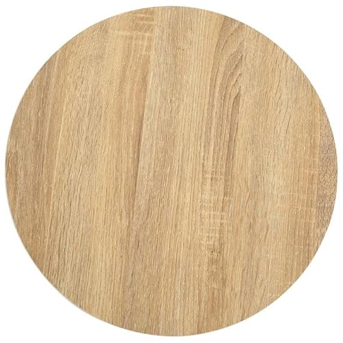 Bistrotisch aus MDF und Stahl 40 cm - Moderner Beistelltisch für Küche, Wohnzimmer oder Balkon - Stabiles Design & Leicht zu Reinigen von Eleganz