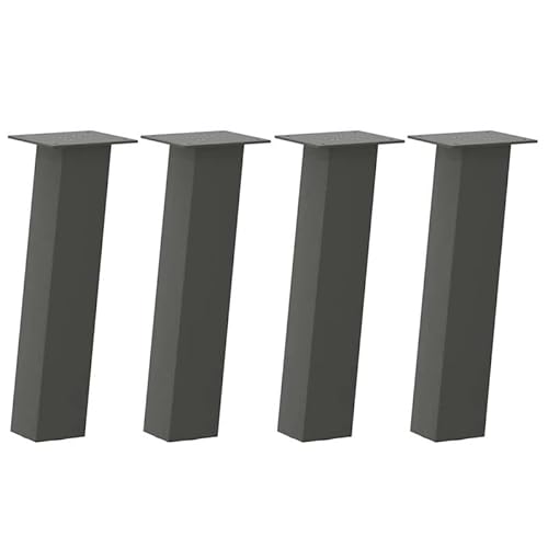 Couchtischbeine 4 STK. Anthrazit 42 cm - Stahlbeine für Wohnzimmertische - Stabil & Langlebig - Einfache Montage - Ideal für Moderne Einrichtung Couchtischbeine 4 STK. Anthrazit 42 cm - Stahlbeine für Wohnzimmertische - Stabil & Langlebig - Einfache Montage - Ideal für Moderne Einrichtung von Eleganz