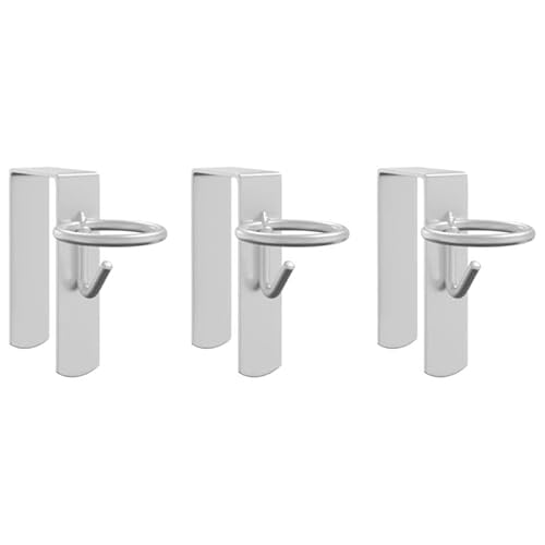Eimerhaken 3 Stk. für Pferdebox & Stall - Tragbare Edelstahl Haken, Robust & Langlebig für Eimer & Zubehör - Ideal für Pferdehaltung & Stallorganisation von Eleganz