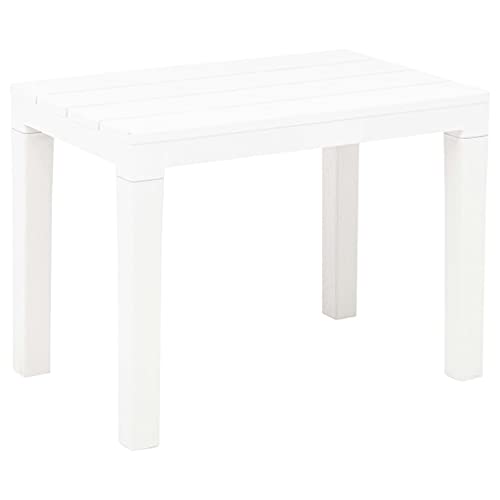 Eleganz 2er-Set Gartenbänke aus Kunststoff - Weiß, langlebig & wetterfest, ideal für Garten, Terrasse oder Balkon - Modernes Design für gemütliche Sitzmomente von Eleganz