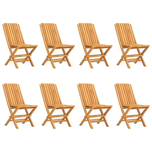 Eleganz 8 STK. Gartenstühle Klappbar aus Massivholz Teak - Perfekt für Garten, Terrasse & Balkon - Langlebig & Umweltfreundlich mit Wasserbasis Lasur Eleganz 8 STK. Gartenstühle Klappbar aus Massivholz Teak - Perfekt für Garten, Terrasse & Balkon - Langlebig & Umweltfreundlich mit Wasserbasis Lasur von Eleganz