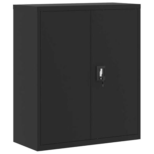 Eleganz Aktenschrank aus pulverbeschichtetem Stahl 90x40x105 cm - Stabiles Regalsystem für Büro & Archiv - Platzsparend & langlebig Eleganz Aktenschrank aus pulverbeschichtetem Stahl 90x40x105 cm - Stabiles Regalsystem für Büro & Archiv - Platzsparend & langlebig von Eleganz