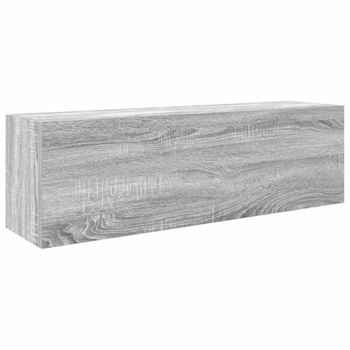 Eleganz Bad-Wandschrank Grau Sonoma 100x25x30 cm aus Holzwerkstoff - Moderner Badezimmerschrank mit Stauraum für Kleine Räume, Langlebig & Wasserdicht Eleganz Bad-Wandschrank Grau Sonoma 100x25x30 cm aus Holzwerkstoff - Moderner Badezimmerschrank mit Stauraum für Kleine Räume, Langlebig & Wasserdicht von Eleganz