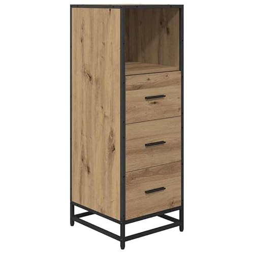Eleganz Badezimmer Schrank aus Eiche Holzwerkstoff - Moderner Badschrank 35 x 37,5 x 100 cm für Stauraum & Organisation - Stilvoll & langlebig Eleganz Badezimmer Schrank aus Eiche Holzwerkstoff - Moderner Badschrank 35 x 37,5 x 100 cm für Stauraum & Organisation - Stilvoll & langlebig von Eleganz