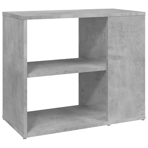 Eleganz Beistelltisch Betongrau 60x30x50 cm - Moderner Wohnzimmertisch aus Holzwerkstoff - Stilvolles Möbelstück für Wohnzimmer, Balkon oder Terrasse - Langlebig und Platzsparend Eleganz Beistelltisch Betongrau 60x30x50 cm - Moderner Wohnzimmertisch aus Holzwerkstoff - Stilvolles Möbelstück für Wohnzimmer, Balkon oder Terrasse - Langlebig und Platzsparend von Eleganz