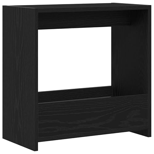 Eleganz Beistelltisch Schwarz Eiche 50x26x50 cm - Moderne Sideboard aus Holzwerkstoff für Wohnzimmer & Balkon - Langlebig & Stilvoll Eleganz Beistelltisch Schwarz Eiche 50x26x50 cm - Moderne Sideboard aus Holzwerkstoff für Wohnzimmer & Balkon - Langlebig & Stilvoll von Eleganz