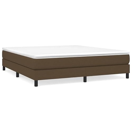 Eleganz Bettgestell ohne Matratze 180x200 cm Stoff Dunkelbraun - Modernes Rahmenbett mit Kopfteil für Schlafzimmer, Langlebig & Stilvoll Eleganz Bettgestell ohne Matratze 180x200 cm Stoff Dunkelbraun - Modernes Rahmenbett mit Kopfteil für Schlafzimmer, Langlebig & Stilvoll von Eleganz