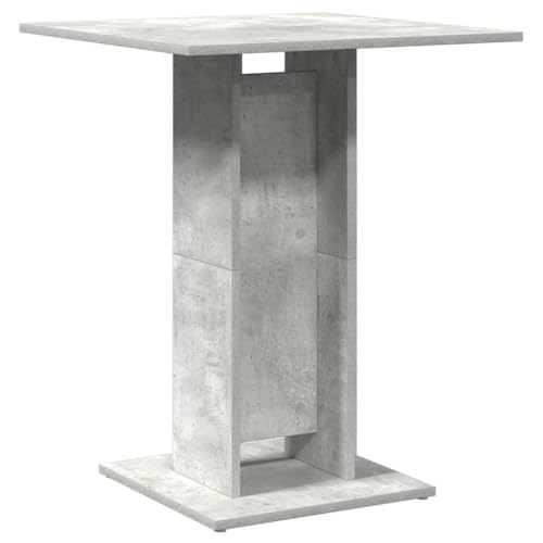 Eleganz Bistrotisch Betongrau 60x60x75 cm aus Holzwerkstoff - Moderner Esstisch für Küche, Wohnzimmer oder Balkon - Langlebig & Stilvoll Eleganz Bistrotisch Betongrau 60x60x75 cm aus Holzwerkstoff - Moderner Esstisch für Küche, Wohnzimmer oder Balkon - Langlebig & Stilvoll von Eleganz