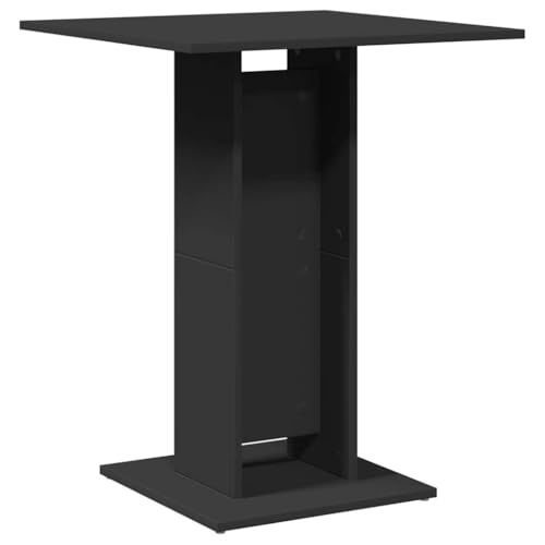 Eleganz Bistrotisch Schwarz 60x60x75 cm aus Holzwerkstoff - Moderner Esstisch für kleine Räume, langlebig und platzsparend Eleganz Bistrotisch Schwarz 60x60x75 cm aus Holzwerkstoff - Moderner Esstisch für kleine Räume, langlebig und platzsparend von Eleganz