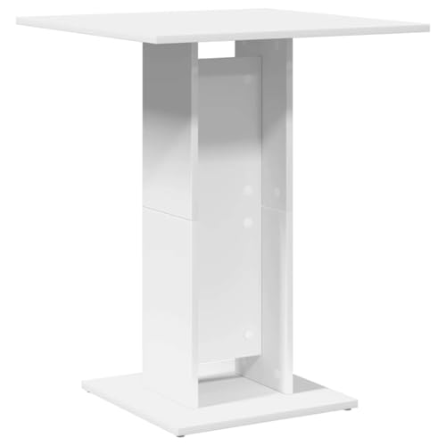 Eleganz Bistrotisch Weiß 60x60x75 cm aus Holzwerkstoff - Moderner Esstisch für kleine Räume, langlebig und pflegeleicht - Perfekt für Küche, Balkon oder Terrasse Eleganz Bistrotisch Weiß 60x60x75 cm aus Holzwerkstoff - Moderner Esstisch für kleine Räume, langlebig und pflegeleicht - Perfekt für Küche, Balkon oder Terrasse von Eleganz