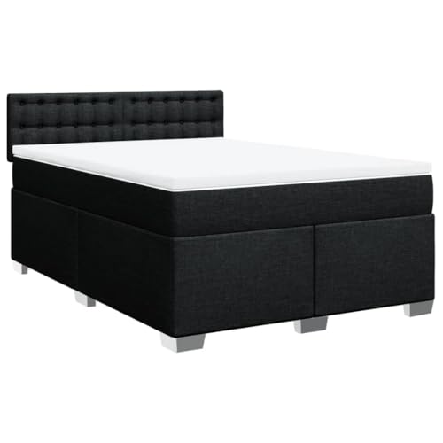 Eleganz Boxspringbett mit Matratze 140x190 cm - Modernes Stoffbett für Schlafzimmer, Langlebig & Bequem - Ideal für kleine Räume & Allergiker Eleganz Boxspringbett mit Matratze 140x190 cm - Modernes Stoffbett für Schlafzimmer, Langlebig & Bequem - Ideal für kleine Räume & Allergiker von Eleganz