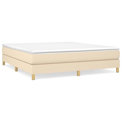 Eleganz Boxspringbett mit Matratze 160x200 cm - Premium Stoffbezug für erholsamen Schlaf, komfortabel & langlebig, ideal für Schlafzimmer Eleganz Boxspringbett mit Matratze 160x200 cm - Premium Stoffbezug für erholsamen Schlaf, komfortabel & langlebig, ideal für Schlafzimmer von Eleganz