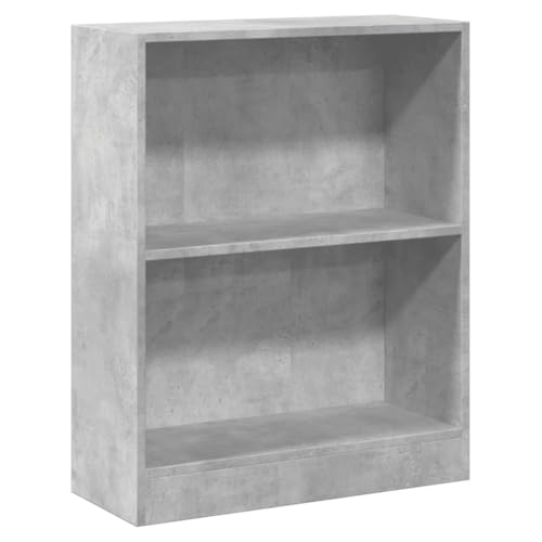 Eleganz Bücherregal Betongrau 60x24x76 cm aus Holzwerkstoff - Modernes Regalsystem für Wohnzimmer & Büro - Stilvoll & Platzsparend Eleganz Bücherregal Betongrau 60x24x76 cm aus Holzwerkstoff - Modernes Regalsystem für Wohnzimmer & Büro - Stilvoll & Platzsparend von Eleganz