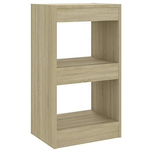 Eleganz BücherregalRaumteiler Sonoma-Eiche 40x30x72 cm - Holzwerkstoff Regalsystem für Wohnzimmer & Büro - Platzsparend & Stilvoll Eleganz BücherregalRaumteiler Sonoma-Eiche 40x30x72 cm - Holzwerkstoff Regalsystem für Wohnzimmer & Büro - Platzsparend & Stilvoll von Eleganz