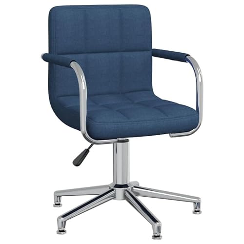 Eleganz Bürostuhl drehbar mit blauem Stoffbezug – ergonomischer Schreibtischstuhl fürs Homeoffice und Büro, höhenverstellbar mit Rollen für optimale Beweglichkeit Eleganz Bürostuhl drehbar mit blauem Stoffbezug – ergonomischer Schreibtischstuhl fürs Homeoffice und Büro, höhenverstellbar mit Rollen für optimale Beweglichkeit von Eleganz